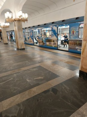 Минское метро: спокойствие и память на фоне трамвайного хаоса