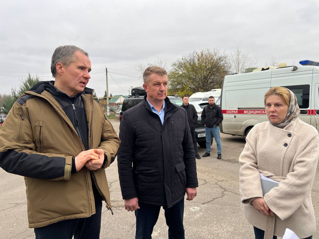 Владимир Переверзев: Сегодня в нашем районе с рабочей поездкой побывал губернатор Белгородской области Вячеслав Гладков Владимир Переверзев: Сегодня в нашем районе с рабочей поездкой побывал губернатор Белгородской области Вячеслав Гладков