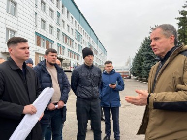 Владимир Переверзев: Сегодня в нашем районе с рабочей поездкой побывал губернатор Белгородской области Вячеслав Гладков