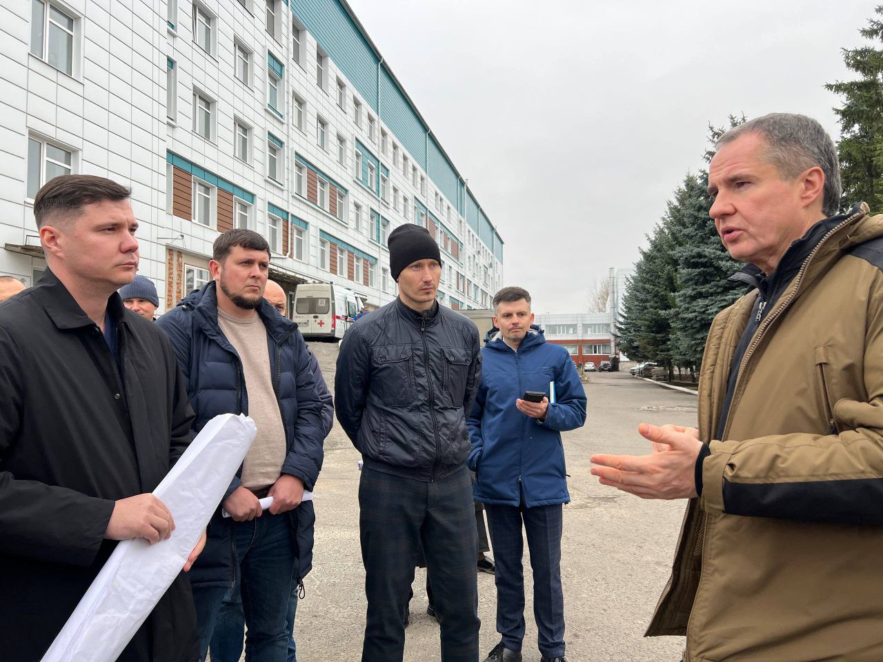 Владимир Переверзев: Сегодня в нашем районе с рабочей поездкой побывал губернатор Белгородской области Вячеслав Гладков