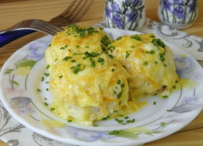 Как приготовить куриные тефтели под острым грибным соусом