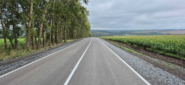 В Прохоровском районе отремонтирован участок дороги по нацпроекту «Инфраструктура для жизни»