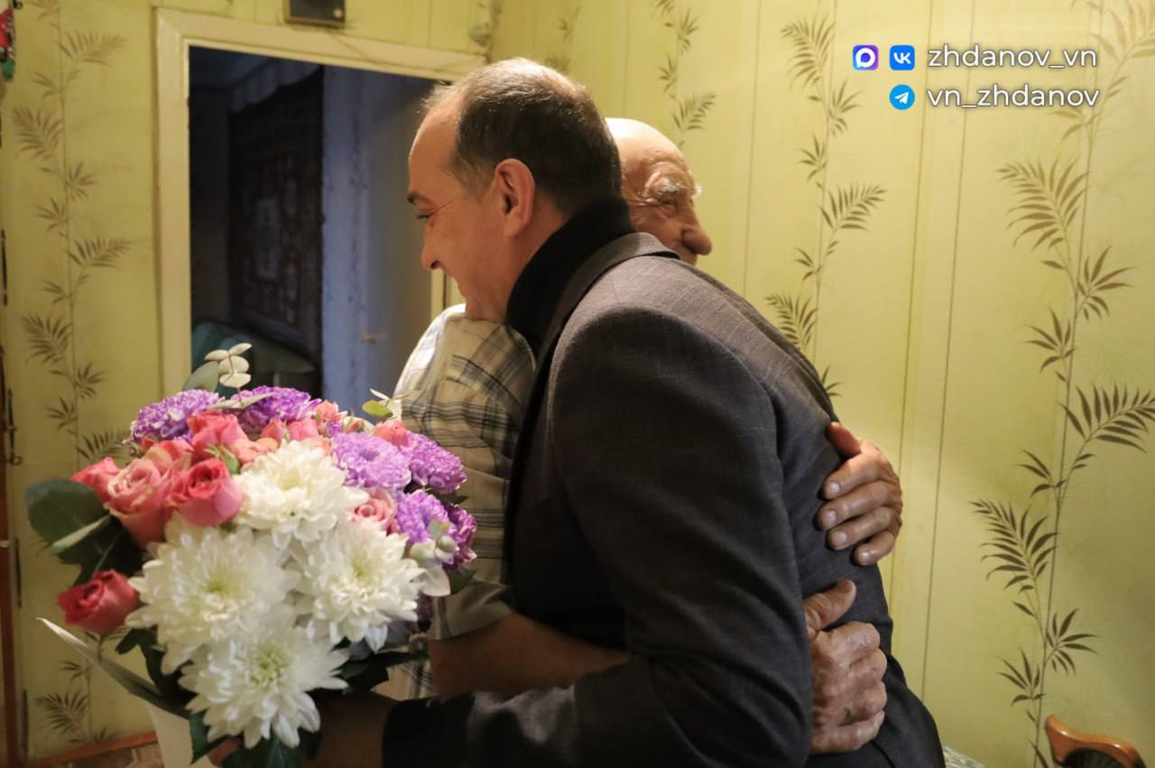 100-летний юбилей отметил ветеран Великой Отечественной войны 100-летний юбилей отметил ветеран Великой Отечественной войны