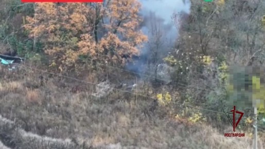 Бойцы Росгвардии уничтожили расчёт БПЛА ВСУ в Харьковской области