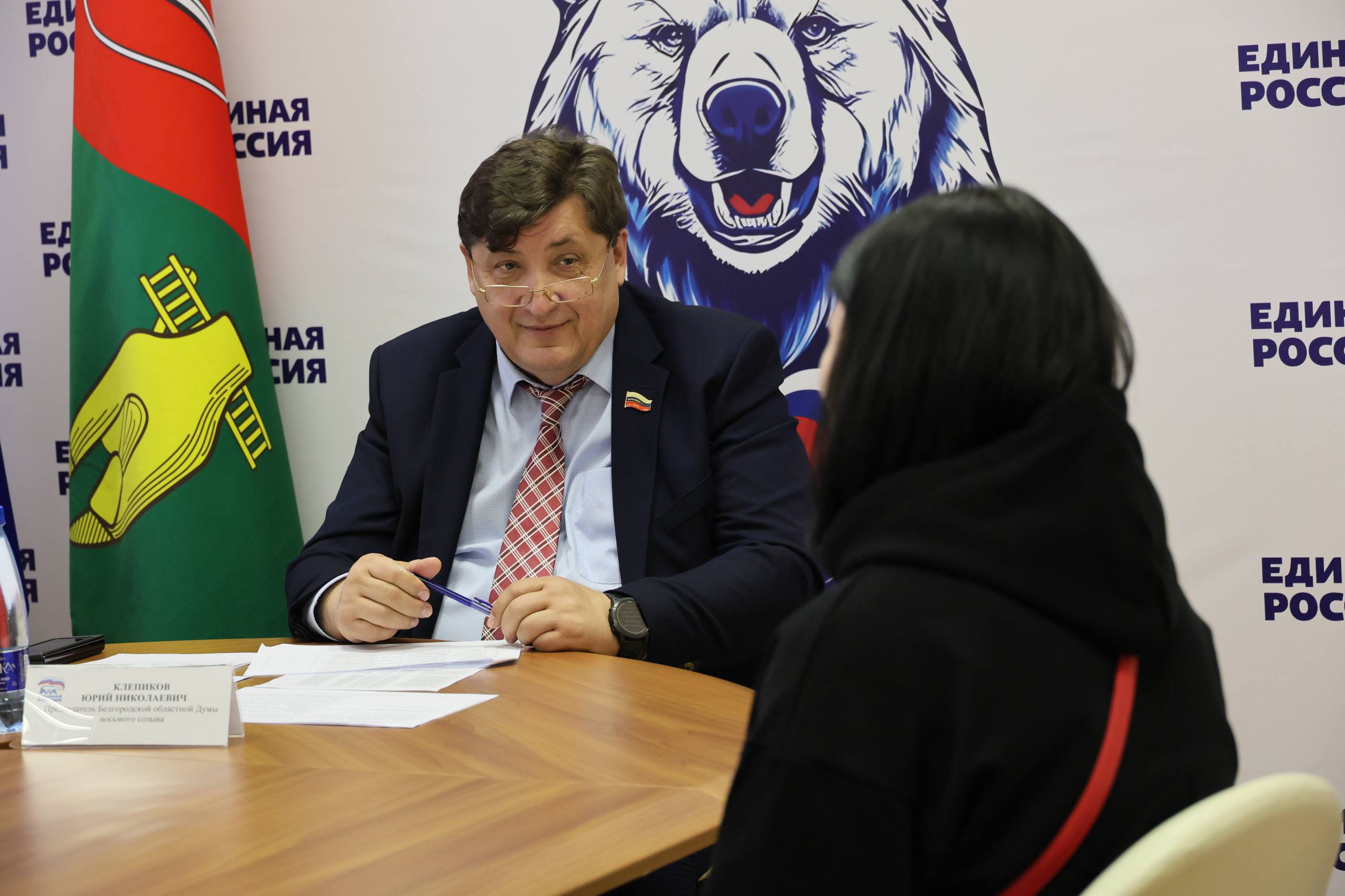 Юрий Клепиков: Сегодня провёл внеочередной приём граждан в Старооскольском городском округе, основной тематикой которого стало общение с многодетными семьями