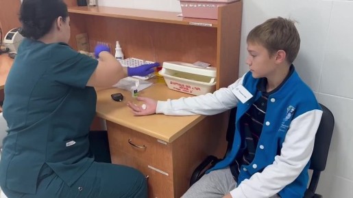Ученики медицинского класса Большетроицкой школы стали участниками Фабрики процессов по сценарию «Приём врача общей практики»