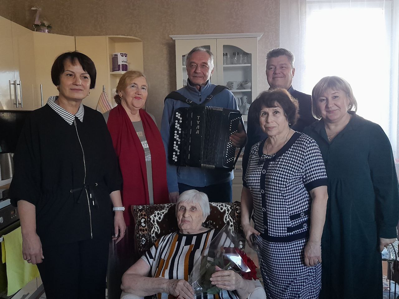 Татьяна Круглякова: Поздравила землячку с юбилеем Татьяна Круглякова: Поздравила землячку с юбилеем