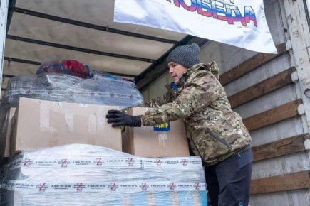 ЛДПР снова отправила гуманитарный груз нашим людям из приграничья