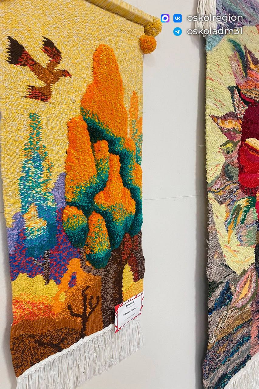 «Полотна река»: открытие выставки, посвящённой ткачеству