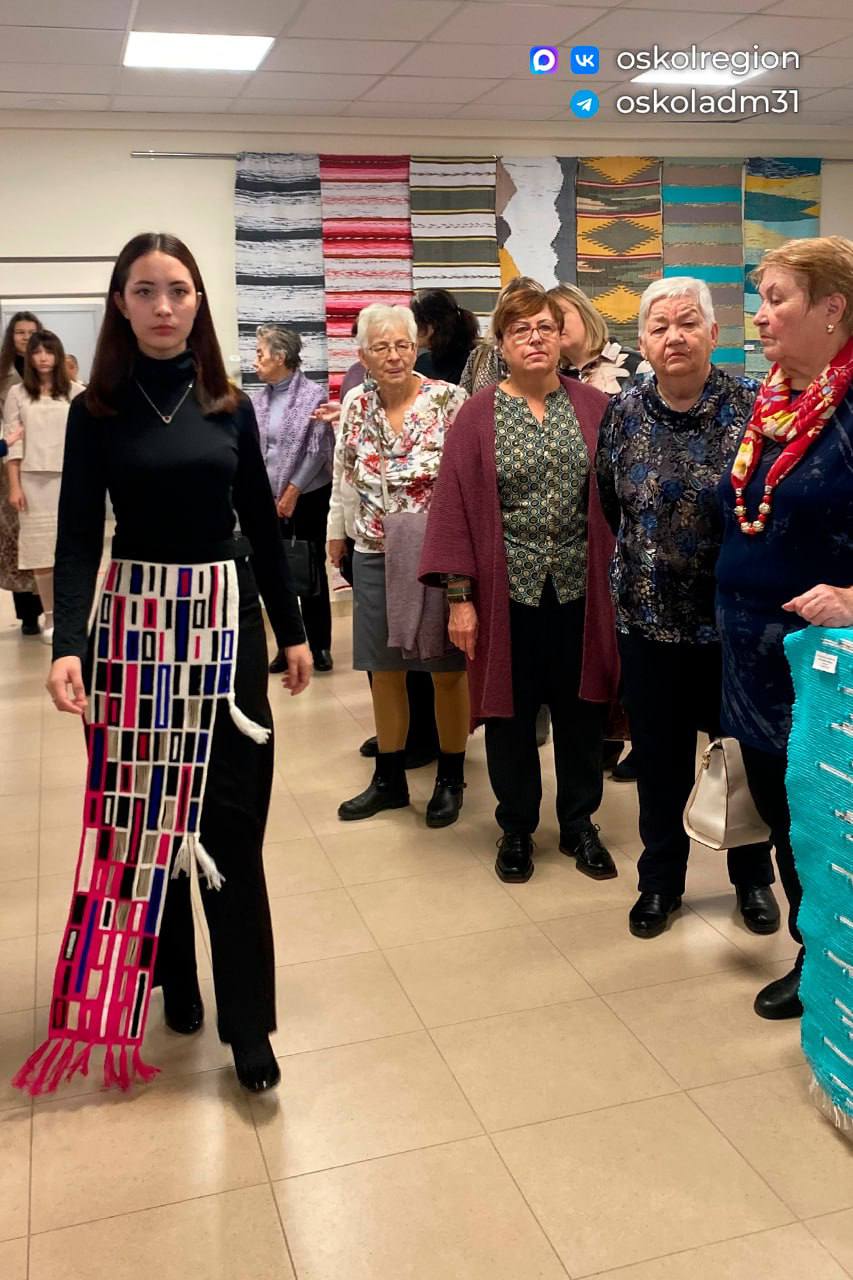 «Полотна река»: открытие выставки, посвящённой ткачеству «Полотна река»: открытие выставки, посвящённой ткачеству