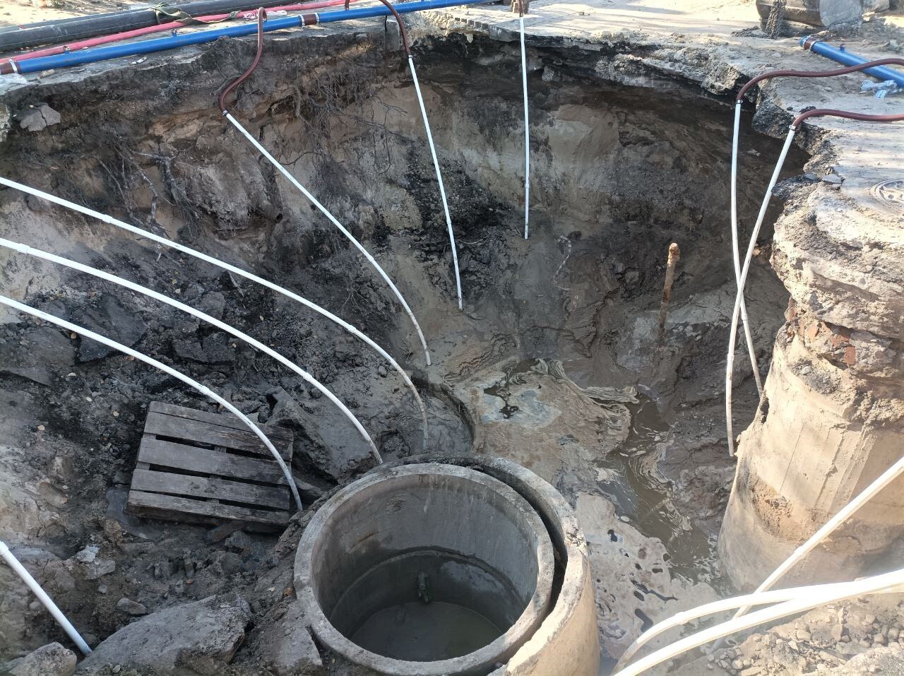 Капремонт участка сети канализации в Шебекино завершён