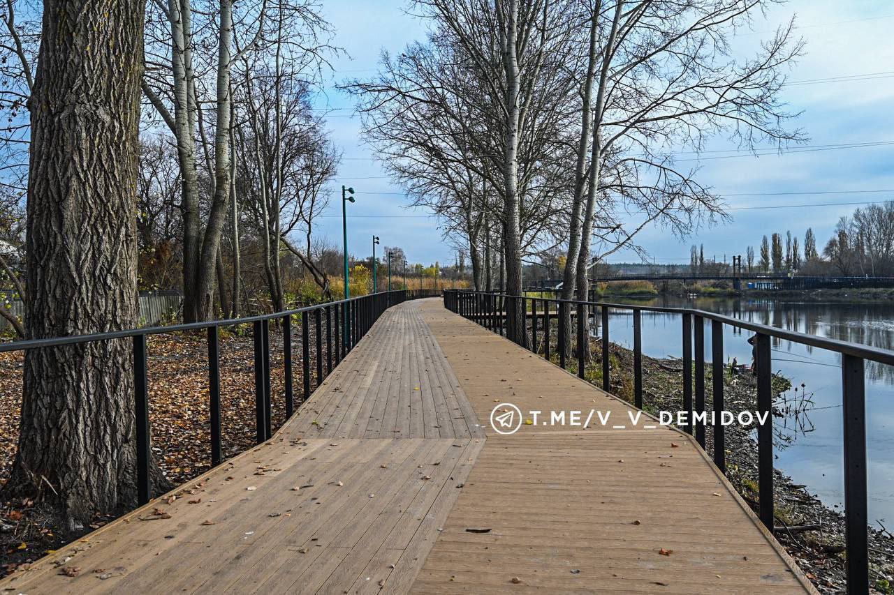 Вантовый мост в парке «Берега» готов на 80% Вантовый мост в парке «Берега» готов на 80%