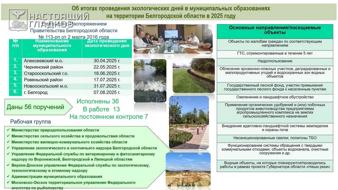 Вячеслав Гладков: Основные итоги заседания правительства области Вячеслав Гладков: Основные итоги заседания правительства области