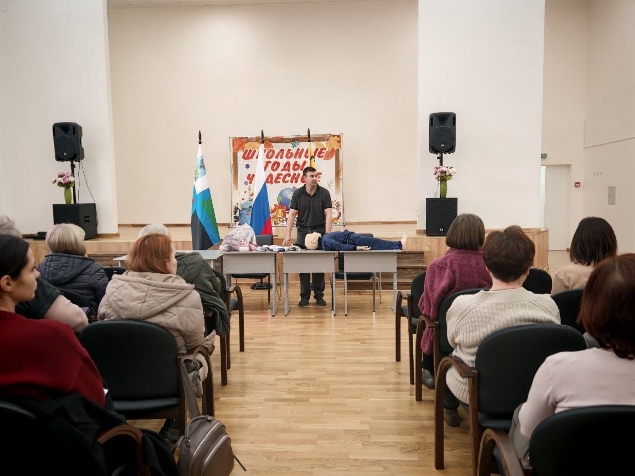 Педагоги Головчинской школы освоили важные навыки тактической медицины Педагоги Головчинской школы освоили важные навыки тактической медицины