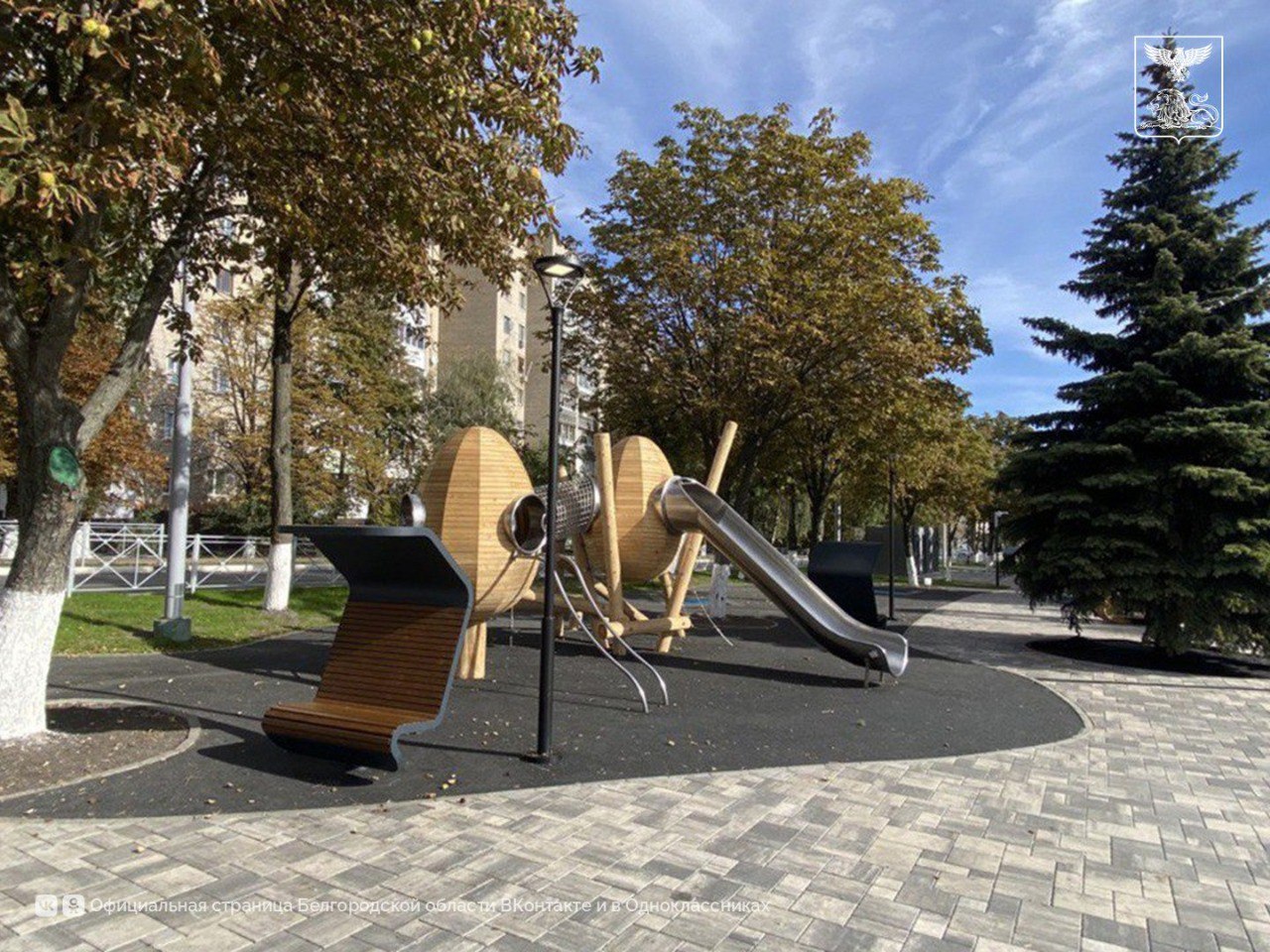 Обновлённый сквер в Губкине стал настоящим подарком для жителей и гостей города Обновлённый сквер в Губкине стал настоящим подарком для жителей и гостей города