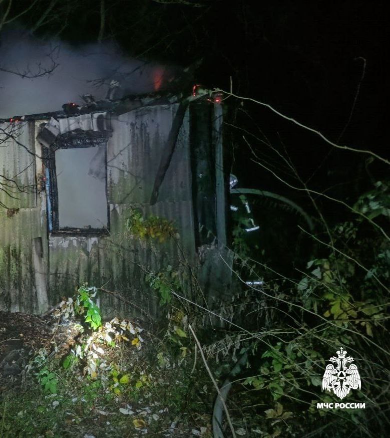 В Прохоровском округе при пожаре погиб мужчина