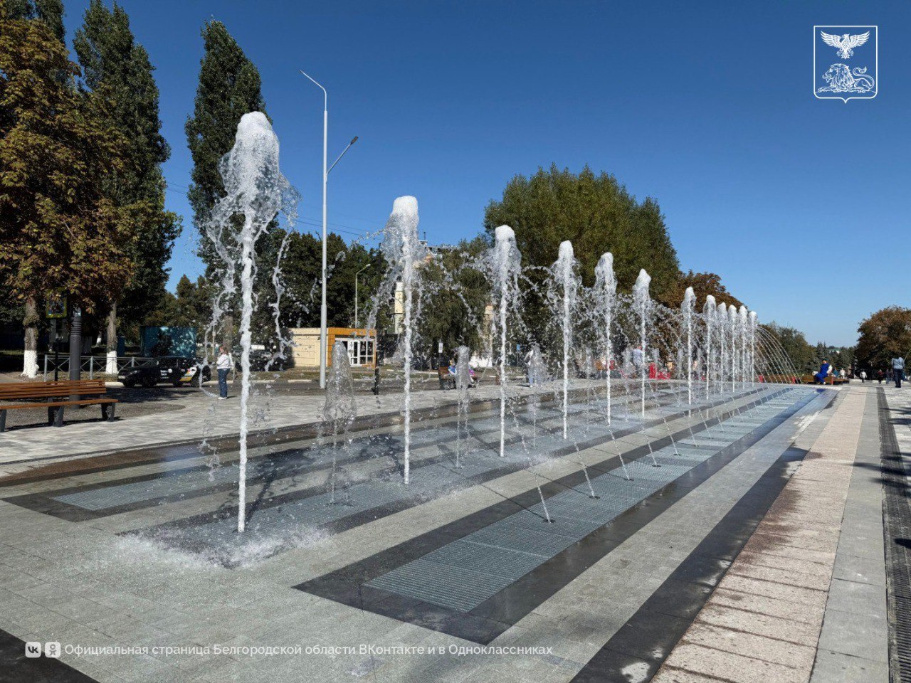Обновлённый сквер в Губкине стал настоящим подарком для жителей и гостей города Обновлённый сквер в Губкине стал настоящим подарком для жителей и гостей города