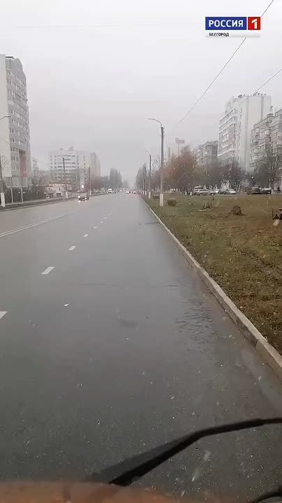 Снег в Белгороде! Видео от наших подписчиков