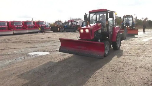 Олег Медведев: В Яковлевском муниципальном округе завершена оценка готовности техники к зимнему периоду