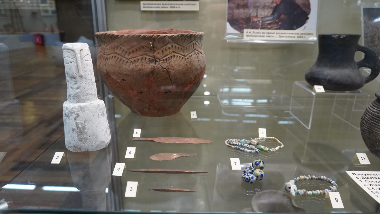 В Белгородском государственном историко-краеведческом музее открылась выставка «Из глубины веков» из археологической коллекции музея В Белгородском государственном историко-краеведческом музее открылась выставка «Из глубины веков» из археологической коллекции музея