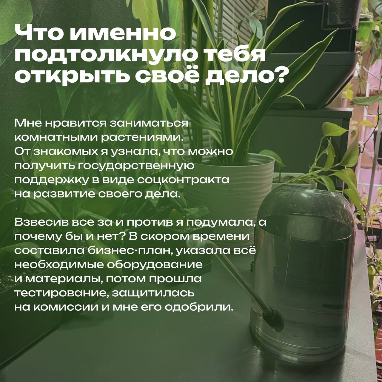 Увлекаетесь комнатными растениями и мечтаете развивать своё дело? Увлекаетесь комнатными растениями и мечтаете развивать своё дело?