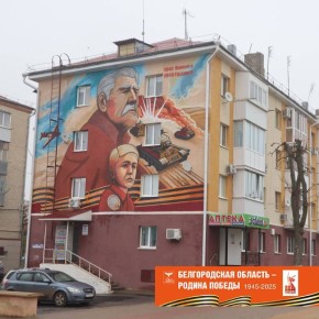 Владимир Переверзев: В поселке Борисовка состоялось торжественное открытие двух масштабных муралов, которые стали ярким творческим воплощением связи поколений