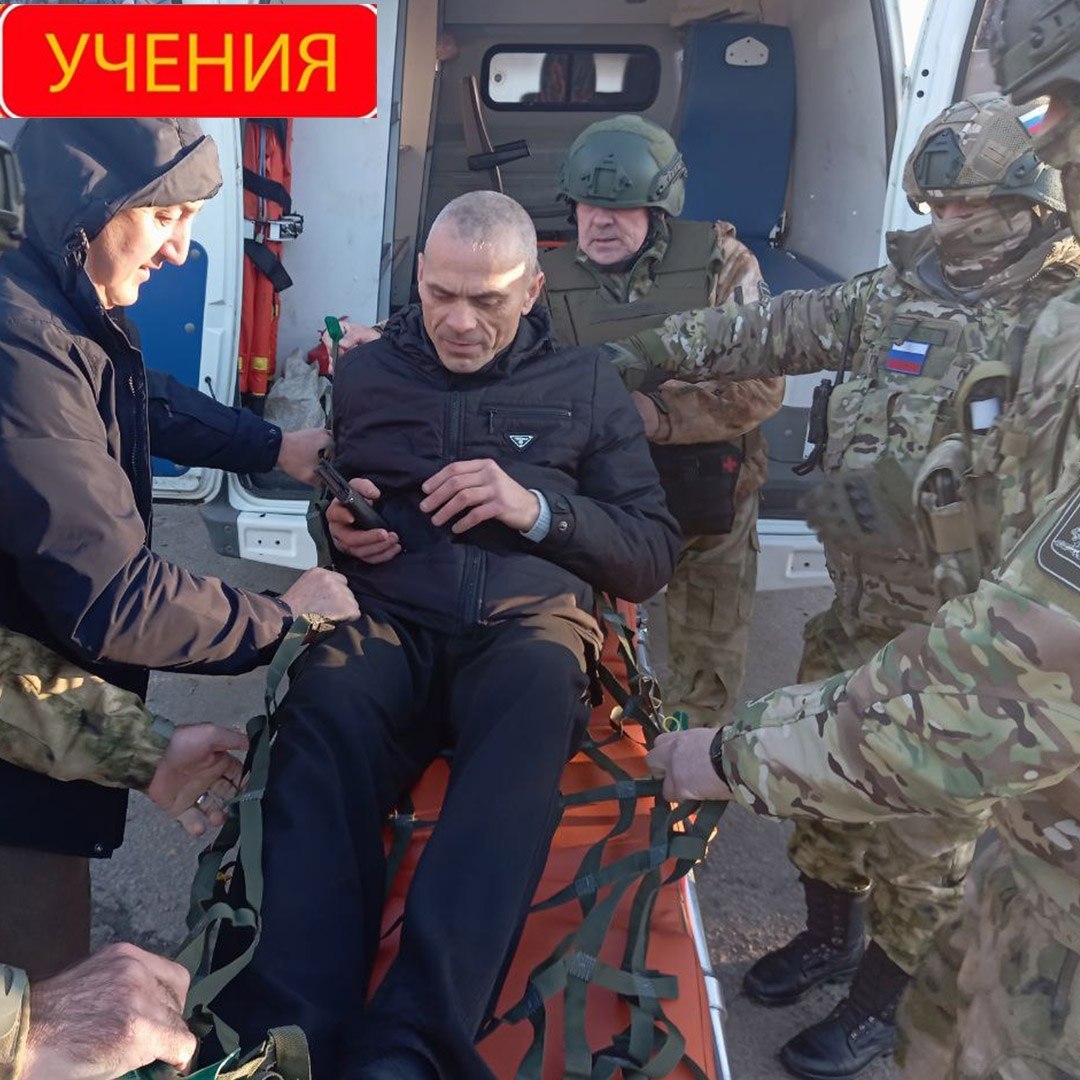 В посёлке Вейделевка прошли командно-штабные учения по теме «Проведение аварийно-спасательных и других неотложных работ в случае возникновения опасностей для населения при военных конфликтах или вследствие этих конфликтов, а...