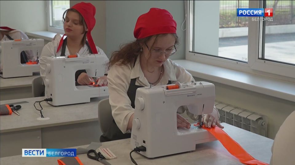 1234 Мария Кашицина из 9 класса школы №49 Белгорода – со швейной машинкой на «ты»