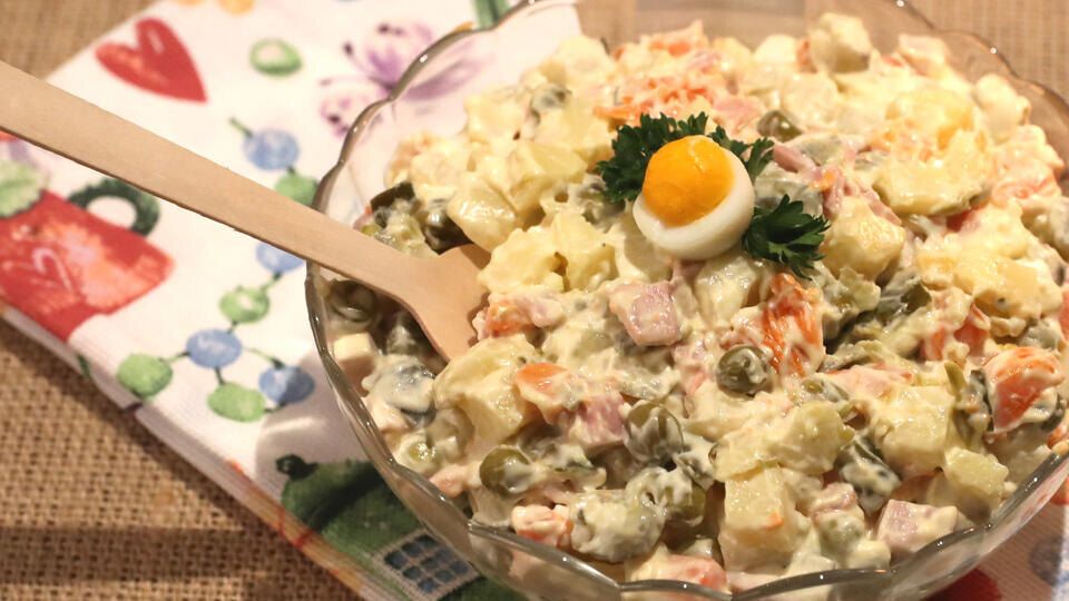 Космический кулинарный эксперимент: оливье на орбите