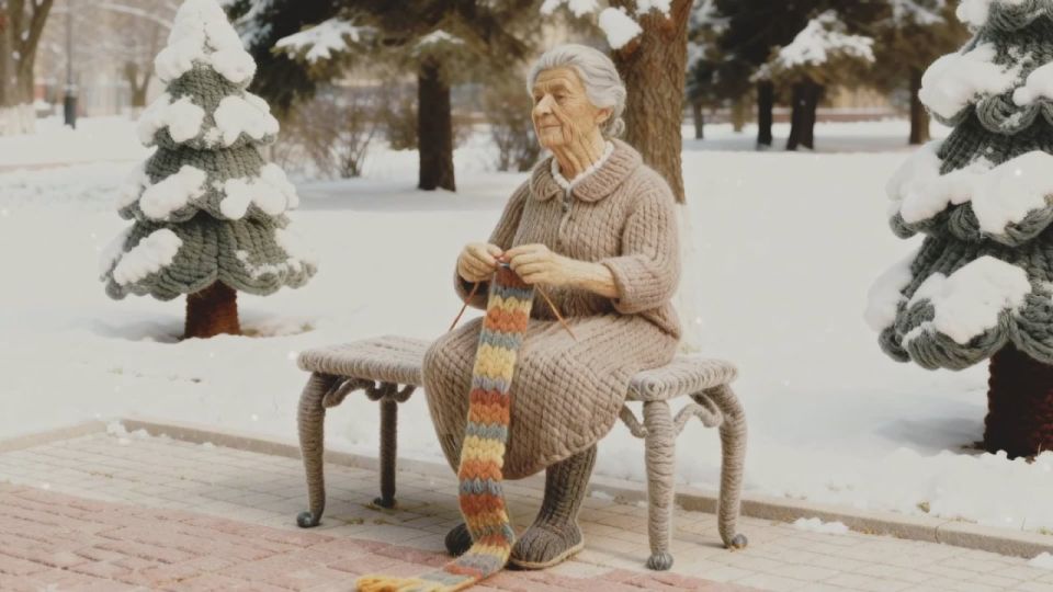 В Белгороде стартовал новогодний марафон «Бабушки вяжут»