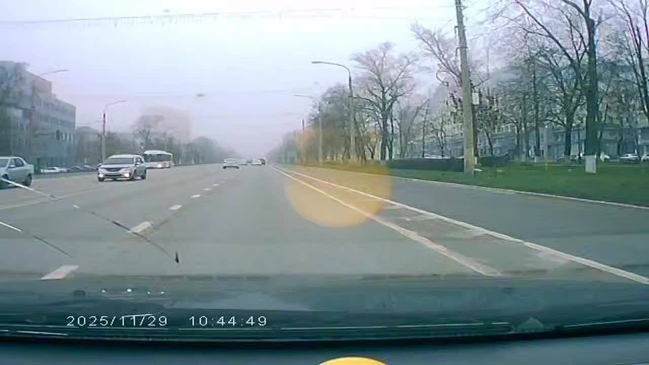 В Белгороде водителя оштрафовали за поездку по выделенке