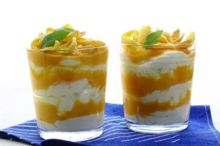 Вкусное открытие: изысканный слоистый десерт из творога и тыквы