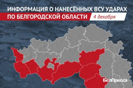 Украинская армия за сутки выпустила по Белгородской области 82 БПЛА и 19 снарядов