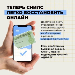 Физическая форма СНИЛС больше не нужна — номер счёта хранится на «Госуслугах»