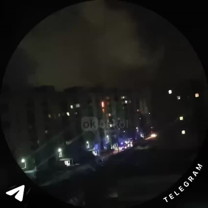 Пожарные вывели из огня 10 человек в Старом Осколе