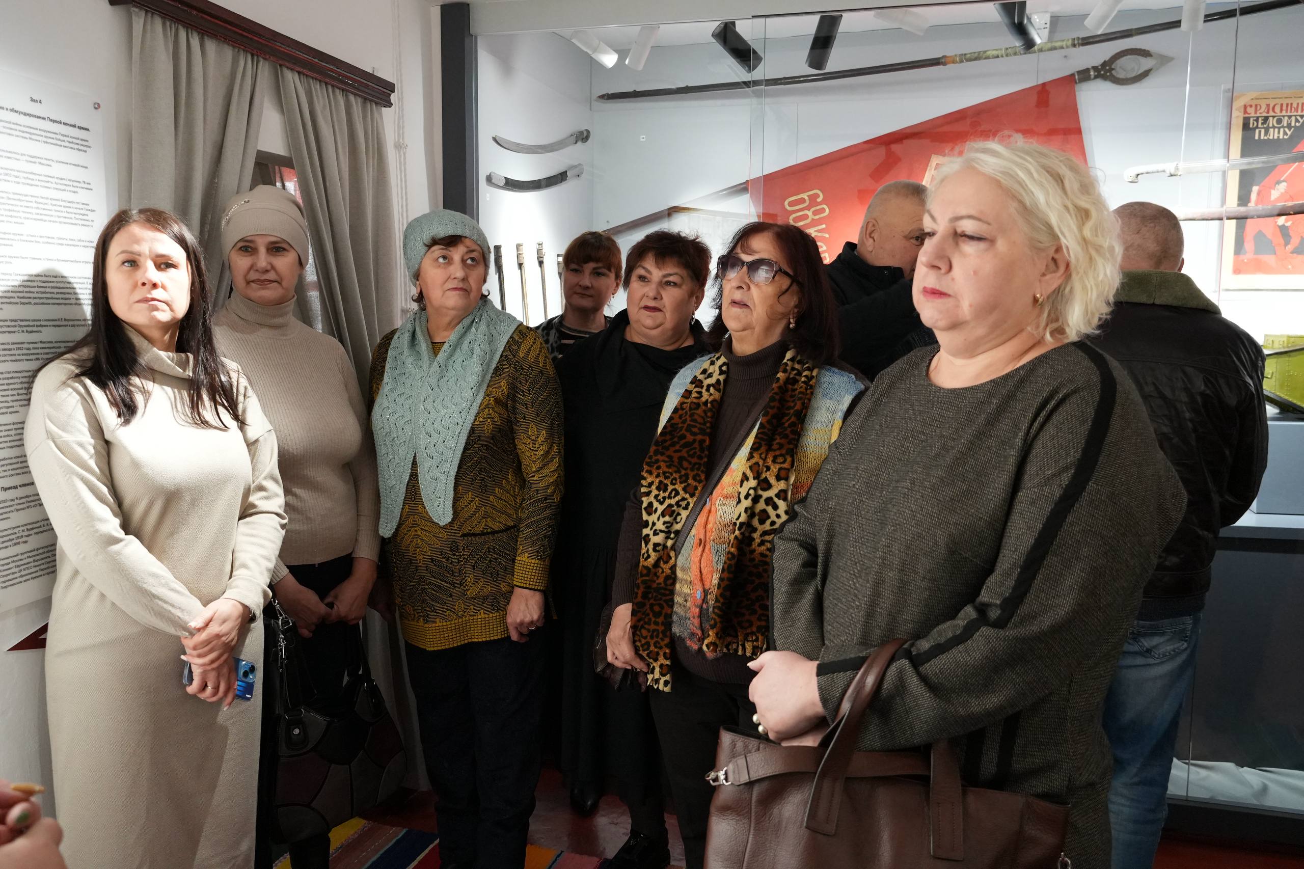 Андрей Миськов: В селе Великомихайловка после капитального ремота и обновления экспозиции открылся музей имени Первой Конной армии Андрей Миськов: В селе Великомихайловка после капитального ремота и обновления экспозиции открылся музей имени Первой Конной армии