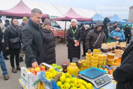 Михаил Лобазнов: В Старом Осколе есть прекрасная ярмарка, которая проходит каждую неделю по воскресеньям