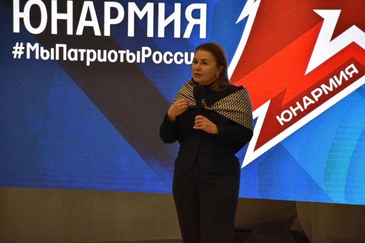 Татьяна Киричкова: Ряды Юнармейцев пополняются Татьяна Киричкова: Ряды Юнармейцев пополняются