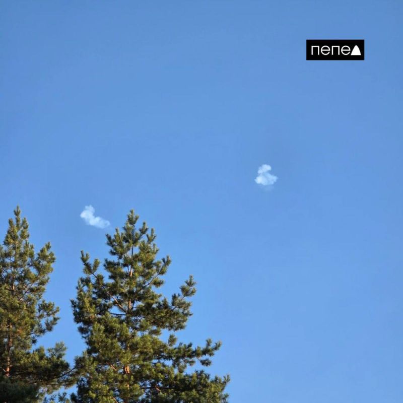 Кадры перехвата системой ПВО ракет GMLRS, запущенных противником по Белгороду