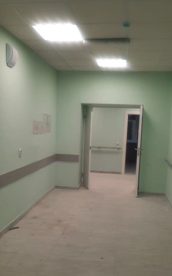 В Алексеевском муниципальном округе рабочие продолжают ремонт поликлиники ОГБУЗ «Алексеевская ЦРБ» В Алексеевском муниципальном округе рабочие продолжают ремонт поликлиники ОГБУЗ «Алексеевская ЦРБ»