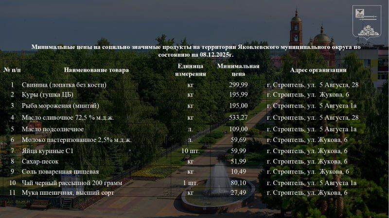 Олег Медведев: Уважаемые жители Яковлевского муниципального округа!