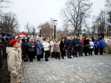 Сегодня во всех населённых пунктах нашего округа прошла акция ПАМЯТИ