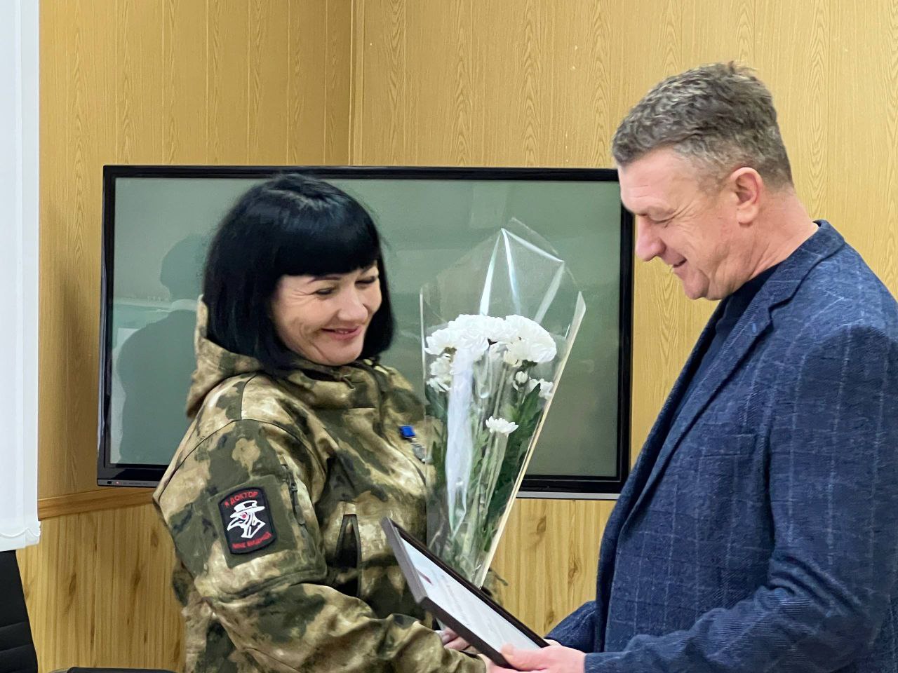 Владимир Переверзев: Сегодня, в День Героя Отечества, администрация Борисовского муниципального округа чествовала земляков, которые ежедневно стоят на страже спокойствия граждан Владимир Переверзев: Сегодня, в День Героя Отечества, администрация Борисовского муниципального округа чествовала земляков, которые ежедневно стоят на страже спокойствия граждан