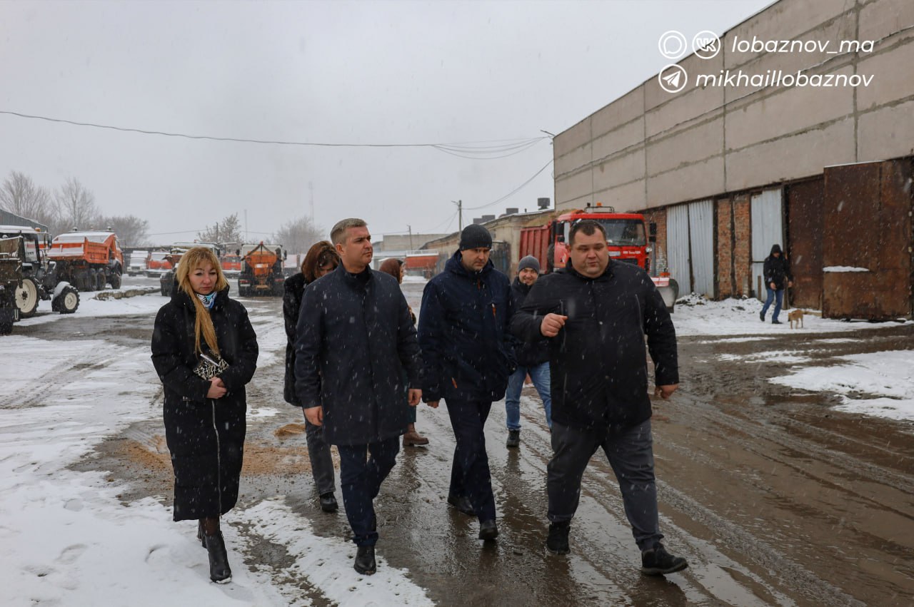 Михаил Лобазнов: В округе пошёл первый снег Михаил Лобазнов: В округе пошёл первый снег