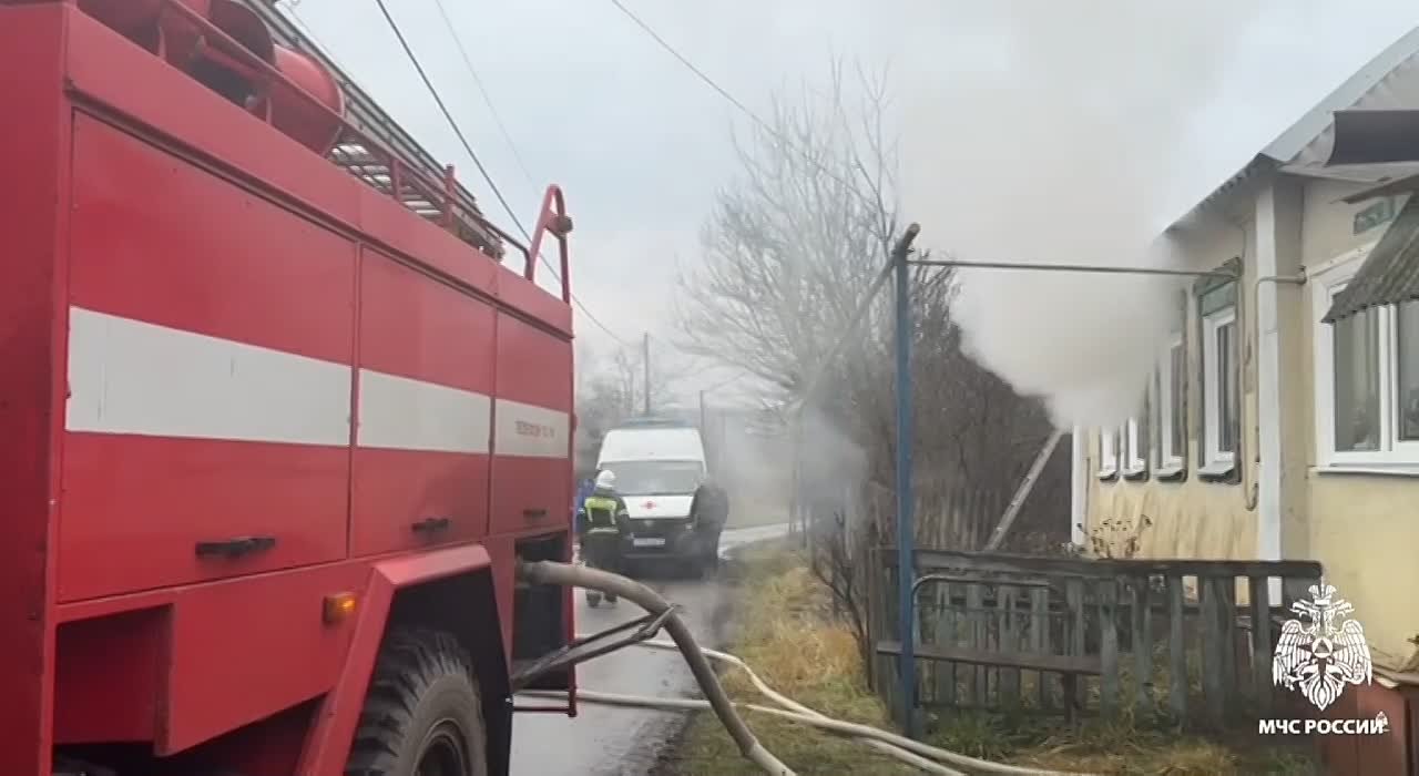 В Валуйском округе в пожаре погиб мужчина