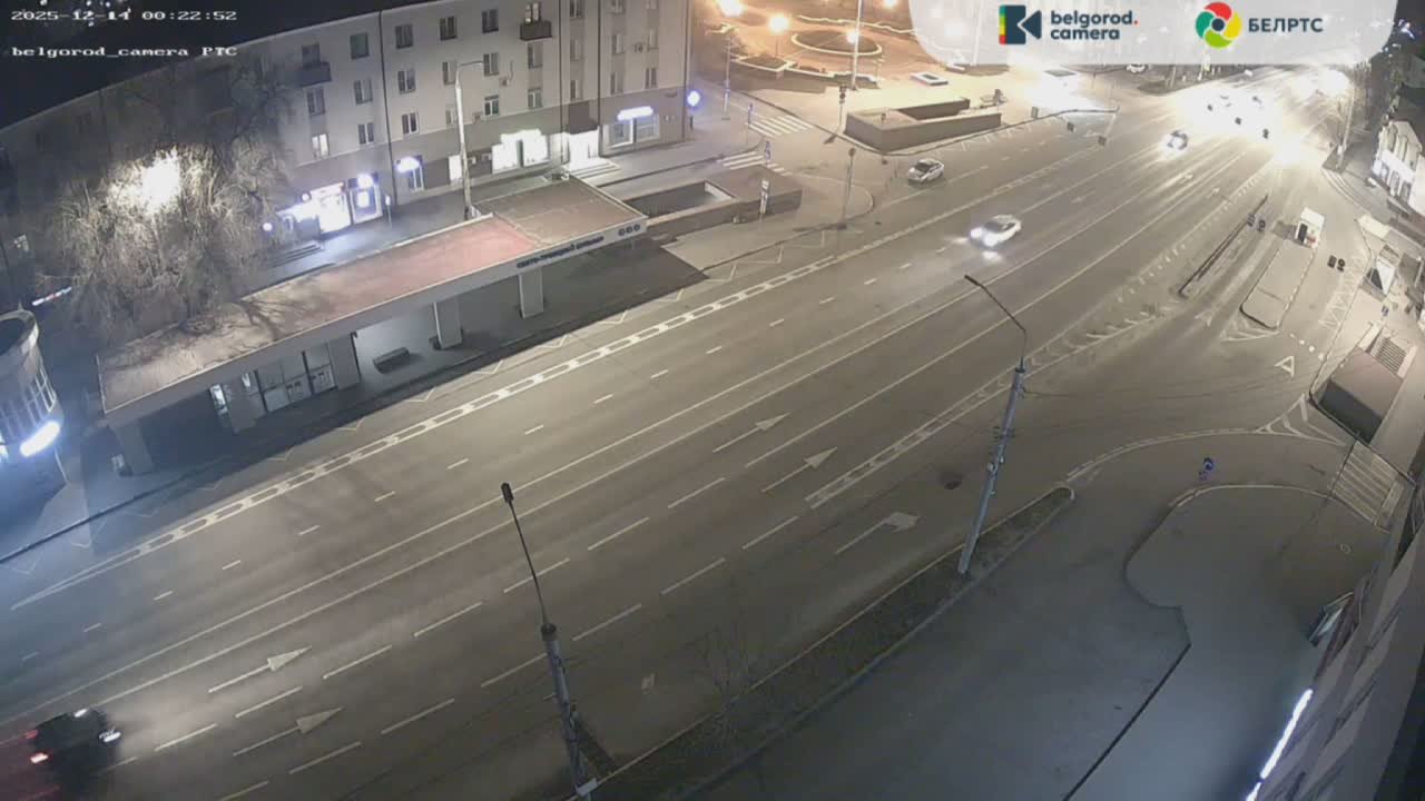 Серьёзное ДТП в областном центре попало на городские камеры