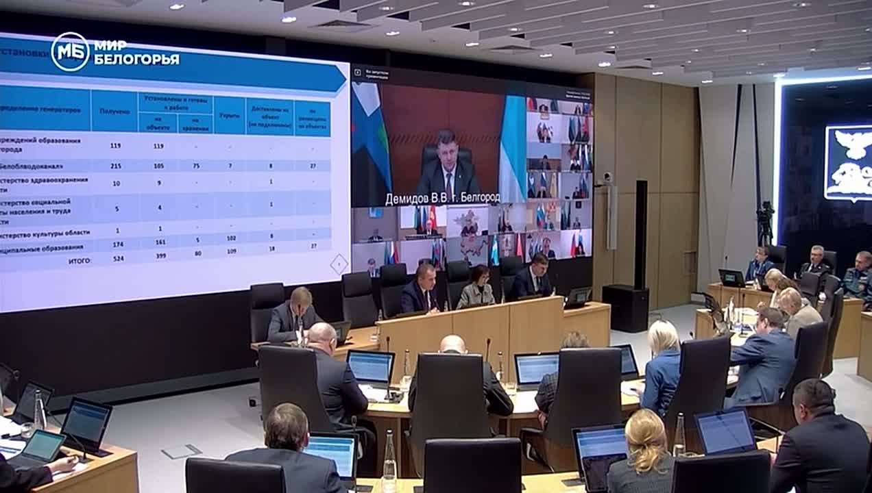 «Закройте – побьют»: Вячеслав Гладков раскритиковал муниципалитеты за незащищённые генераторы