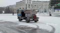 С самого утра на улицах областной столицы работают специалисты Белгорблагоустройства