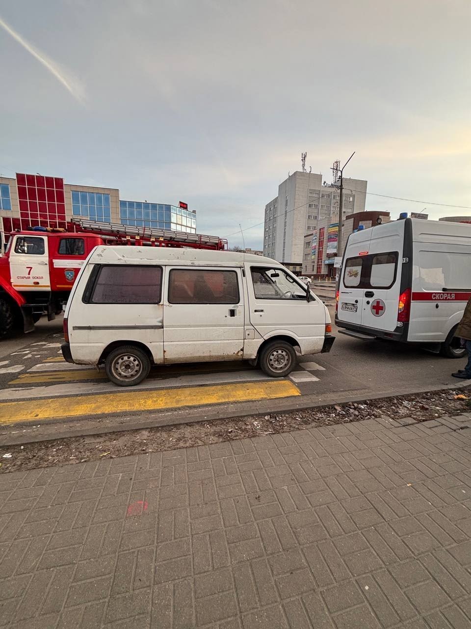 66-летнюю женщину сбила машина в Старом Осколе на зебре