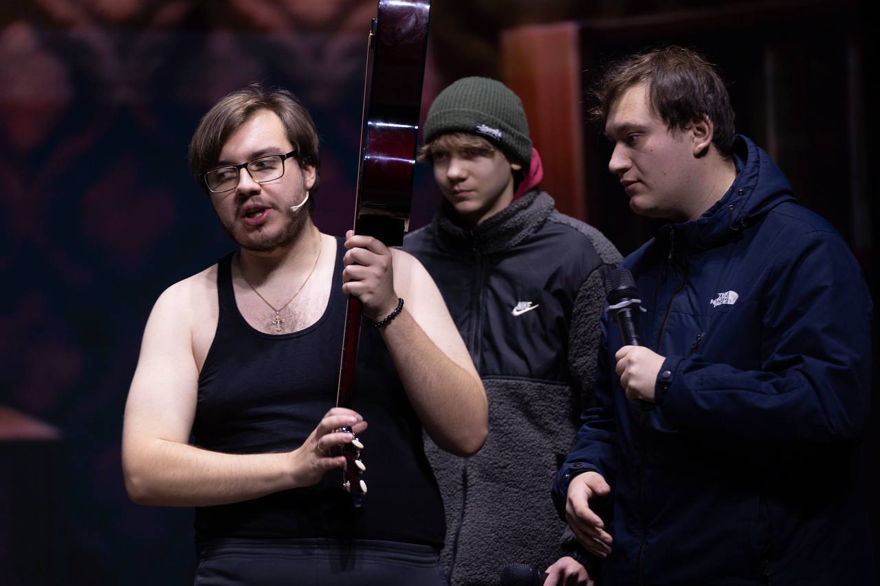 ПОБЕДА НАШИХ!. Команда «Моя черешня» (СОФ НИУ «БелГУ», г. Старый Оскол) стала победителем Студенческой лиги «Тремпель-2»! По итогам финала команда набрала 75 баллов и заслуженно заняла 1 место, а главное - получила... ПОБЕДА НАШИХ!. Команда «Моя черешня» (СОФ НИУ «БелГУ», г. Старый Оскол) стала победителем Студенческой лиги «Тремпель-2»! По итогам финала команда набрала 75 баллов и заслуженно заняла 1 место, а главное - получила...